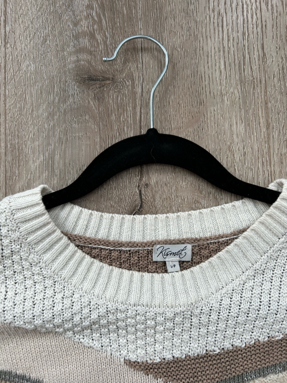 Colorblock Knit Sweater - Picture 3 of 3